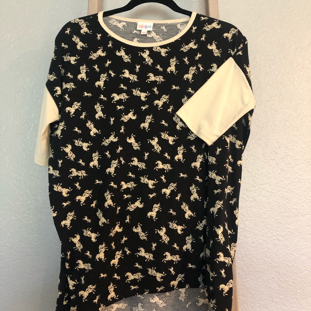 Lularoe unicorn print Irma